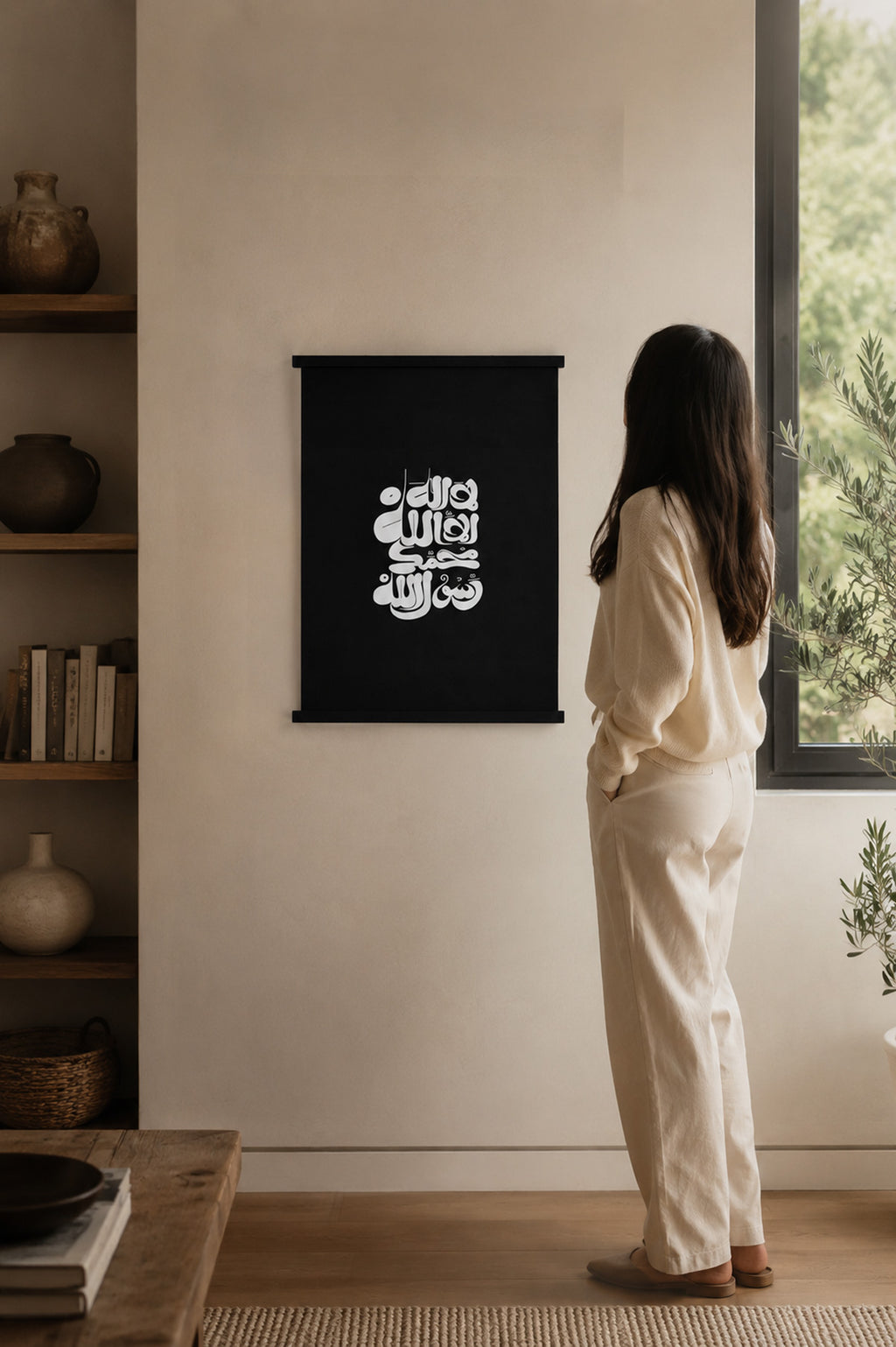 Kalima Scroll - Kufic Script