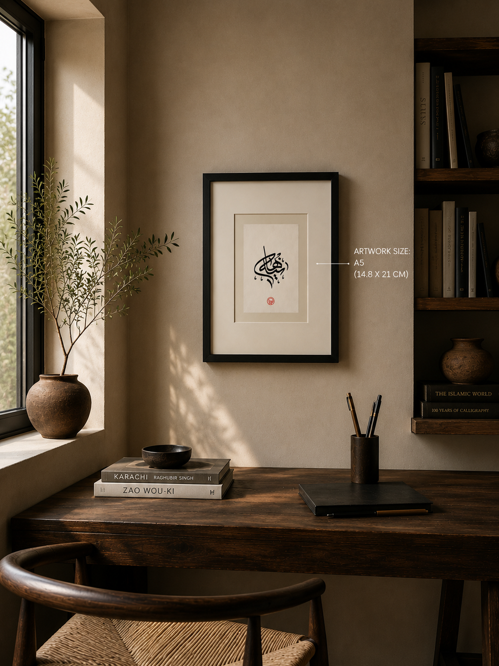 Custom Name Calligraphy Artwork
